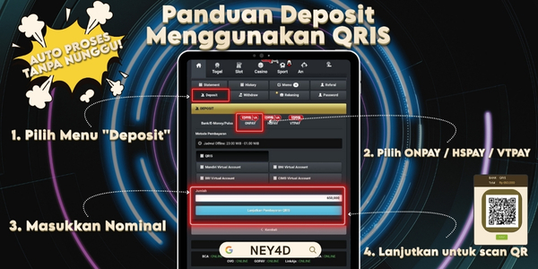 PANDUAN DEPOSIT QRIS